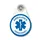 Ταμπέλα με Βεντούζα με την Επιγραφή "Ambulance Personnel"