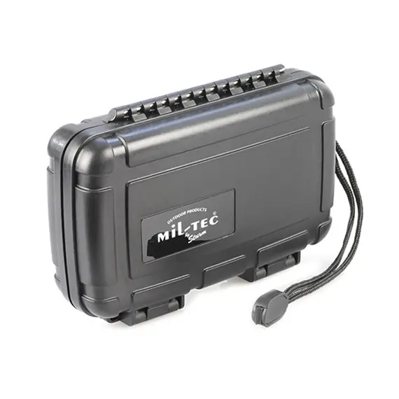 MIL-TEC Απόλυτα Στεγανό Κουτί Μαύρο 186 Χ 120 Χ 42 mm MIL-TEC Απόλυτα Στεγανό Κουτί Μαύρο 186 Χ 120 Χ 42 mm