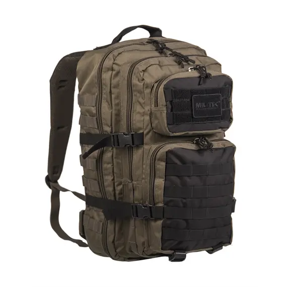 MIL-TEC Σάκος Πλάτης Assault LG Tactical 36 Λίτρων - Χακί/Μαύρο MIL-TEC Σάκος Πλάτης Assault LG Tactical 36 Λίτρων - Χακί/Μαύρο