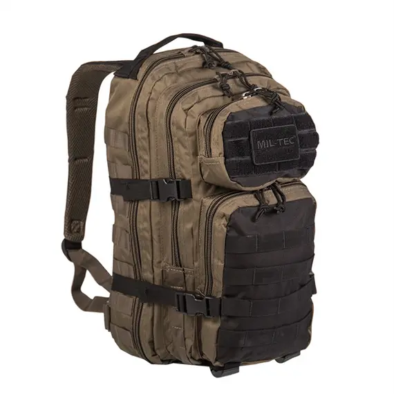 MIL-TEC Σάκος Πλάτης Assault SM Tactical 20 Λίτρων - Χακί/Μαύρο MIL-TEC Σάκος Πλάτης Assault SM Tactical 20 Λίτρων - Χακί/Μαύρο