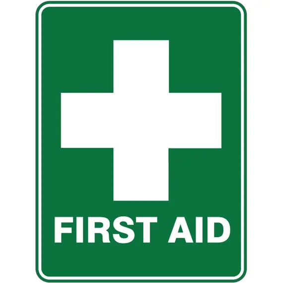 Αυτοκόλλητο Σήμα FIRST AID 200 X 150 mm