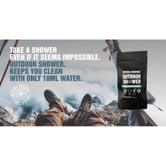 TACTICAL FOODPACK Μαντιλάκια Καθαρισμού Σώματος