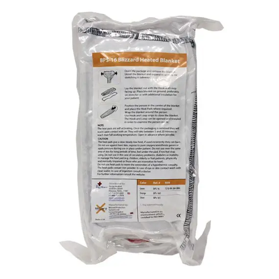 Blizzard Heated Blanket Θερμαντική Ισοθερμική Κουβέρτα Επιβίωσης