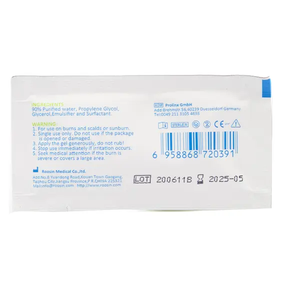 Burncare Φακελάκι Υδρογέλης Εγκαυμάτων 3,5 ml