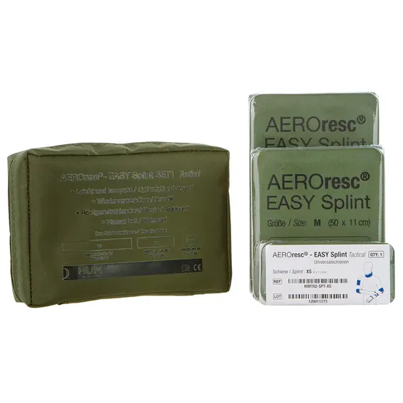 AEROresc Σετ Εύπλαστων Ναρθήκων - Στρατιωτική Συσκευασία