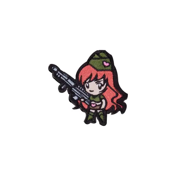 Mil-Spec Monkey Κεντημένο Σήμα Gun Girl