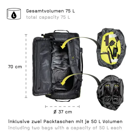 TEE-UU BARRELBAG Σάκος Μεταφοράς Εξοπλισμού
