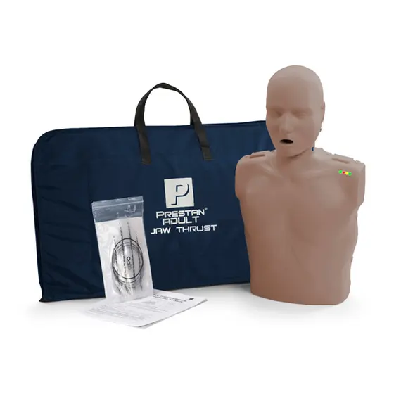 Prestan Jaw Thrust Εκπαιδευτικό Πρόπλασμα Ενήλικα - DARK SKIN