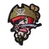Mil-Spec Monkey Κεντημένο Σήμα Pirate Girl